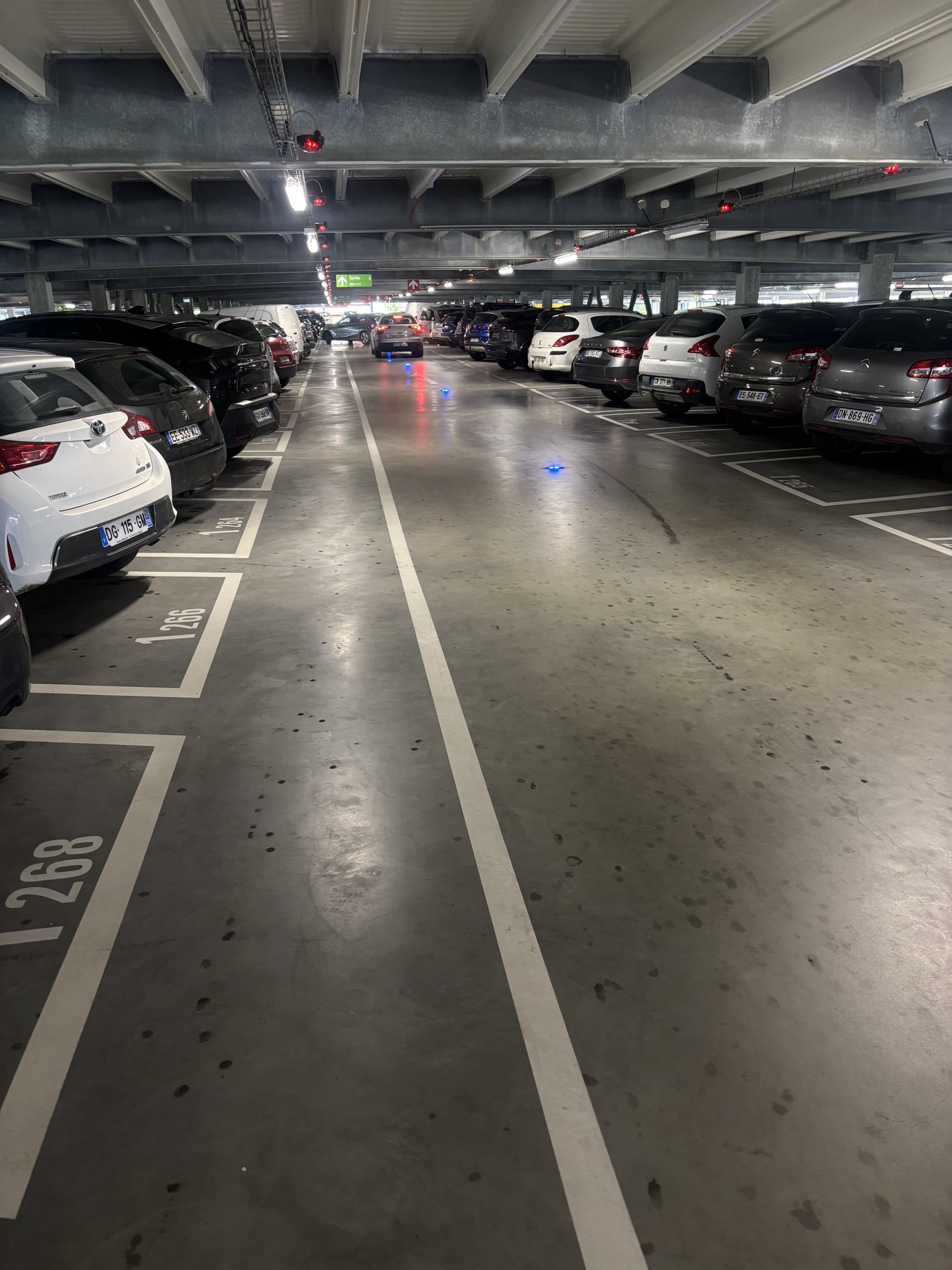 Réalisation des parkings de l'hôpital 